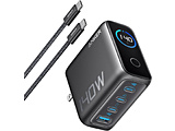Anker Charger (140W 4 Ports) with USB-C & USB-C P[u  B2697NZ1  _[NO[ B2697NZ1 m4|[g /USB Power DeliveryΉn