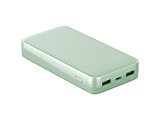 [d`E|}[oCobe[ 20000mAh tP[uF 35cm  O[ L-20M-GRN mUSB Power DeliveryEQuick ChargeΉ /3|[gn