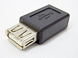 �mUSB-A ���X�|���X micro USB�n���p�A�_�v�^  �u���b�N SMCF-UAF