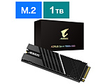 内蔵SSD PCI-Express接続 AORUS Gen4 7000s  GP-AG70S1TB ［M.2 /1TB］