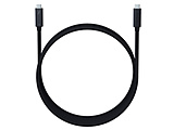 USB-C �� USB-C�P�[�u�� [�f�� /�[�d /�]�� /2m /100W /Thunderbolt 4] Thunderbolt 4�P�[�u��(8K�Ή�) �u���b�N RC21-01870100-R3M1