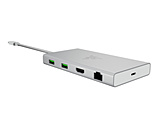 mUSB-C IXX J[hXbg2 / HDMI / LAN / 3.5mm / USB-A4 / USB-C2] USB PDΉ 100W hbLOXe[V  MercuryWhite RC21-02250200-R3M1 mUSB Power DeliveryΉn