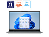 ノートパソコン IdeaPad Slim 570i ストームグレー 82SF006AJP ［15.6型 /Windows11 Home /intel Core i5 /メモリ：16GB /SSD：512GB /Office HomeandBusiness /日本語版キーボード /2022年6月モデル］