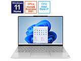 ノートパソコン Yoga Slim 770i Carbon ムーンホワイト 82U90072JP ［13.3型 /Windows11 Home /intel Core i7 /メモリ：16GB /SSD：512GB /Office HomeandBusiness /日本語版キーボード /2022年9月モデル］