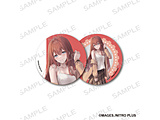 修泰恩画门76mm罐徽章2种安排降低牧瀬紅莉栖 ◆STEINS;GATE ＰＯＰ UP SHOP优惠对象