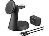 ���C�����X�[�d�� Anker MagGo Wireless Charging Station (3-in-1 Dock Stand)   B25M4511 �m�}���`�^ /Qi2 15W�Ή��n