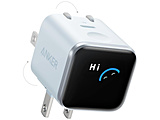 Anker Nano Charger (45W�ADisplay�A�X�C���O�v���O)  �u���[ A121DN31 �mPD45W /USB-C×1 /USB-A�|�[�g�Ȃ� /1�|�[�g�n