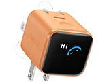Anker Nano Charger (45W�ADisplay�A�X�C���O�v���O)  �I�����W A121DNO1 �m1�|�[�g /USB Power Delivery�Ή��n