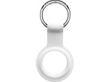 AirTag silicon Key Ring（エアタグ　シリコンキーリング） ホワイト DEVIA  BLDVAT01-WH