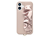 Classy Scrunchie Case for iPhone 16 Plus  pink UNI-CSIP24L-2CSPK
