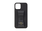 LANVIN en Bleu - Slim Wrap Case Stand & Ring Ribbon for iPhone 13 mini [ Black ]