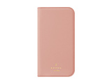 LANVIN en Bleu - Folio Case Stand & Ring Ribbon 2-Tone for iPhone 13 Pro Max [ Baby Pink/Vivid Pink ]