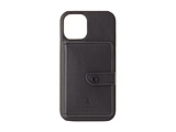LANVIN COLLECTION - Shell Case Pocket for iPhone 13 [ Black ]