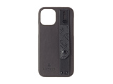 LANVIN COLLECTION - Stand & Ring Shell Case Signature for iPhone 13 Pro Max [ Black ]