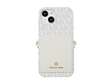 Wrap Case Pocket with Strap iPhone 15 MICHAEL KORS Vanilla MKWSVNLPWIP2361