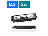 内蔵SSD M2 2280　NVMe 3D TLC SSDGen4×4 DRAM標準搭載＆ヒートシンク付ハイスピードモデル 2TB SUNEAST  SE900NVG75-02TB