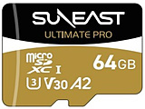 ULTIMATE PRO GOLD Series microSDXC �J�[�h 64GB SUNEAST ULTIMATE PRO�i�A���e�B���C�g�v���j  SE-MSDU1064B185 �mClass10 /64GB�n �y864�z