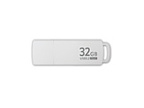 USBメモリ (Mac/Windows11対応) ホワイト OB-UM3A032G ［32GB /USB TypeA /USB3.2 /キャップ式］