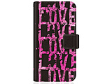 CaseMarket iPhone12Pro �X�����蒠�^�P�[�X LOVE. LOVE. LOVE. The Pink �X���� �_�C�A���[