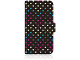 CaseMarket iPhone 15 スリム手帳型ケース レインボー ハート 60S スリム ダイアリー   iPhone15-BCM2S2532-78