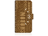 SHOBON iPhone 15 Plus �X�����蒠�^�P�[�X �V���{�[�� (´�E�ցE`) × �i�G-(´�D�M) �^�C�|�O���t�B �f�U�C�� �蒠 �_�C�A���[ �V���{�[�� �u�b�N   iPhone15p-BSB2S2443-78