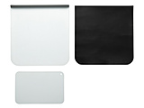 �k���j�^�[�A�[���Ή��l�⋭�v���[�g Desk Plate for Monitor Arm �z���C�g GRT084-WHT-ONE