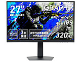 GRT090-2732DML-BK2 [�Q�[�~���O���j�^�[/27�C���`/320Hz/QD-MiniLED] THE SHOOTER  Gaming Monitor 27�h  �m27�^ /WQHD(2560×1440�j /320Hz�n