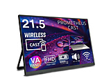 USB-C�ڑ� ���o�C�����j�^�[ PROMETHEUS CAST  UQ-PM215CST-Q �m21.5�^ /�t��HD(1920×1080) /���C�h /100Hz�n