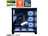 �Q�[�~���O�f�X�N�g�b�v�p�\�R�� Rabbit0 Studio RBST-R79700X-5070Ti16-BW �u���b�N���f�� [RTX5070Ti]