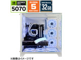 �Q�[�~���O�f�X�N�g�b�v�p�\�R�� Rabbit0 Studio RBST-R59600X-507012-WH �z���C�g���f��  [RTX5070]