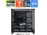 �Q�[�~���O�f�X�N�g�b�v�p�\�R�� Rabbit0 Studio RBST-7800X3D-5070SBK [RTX5070] �ysof001�z