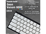 �Q�[�~���O�L�[�{�[�h(���s�b�h�g���K�[�Ή�) No.0002�uGEON VENOM RGB�v(�p��z��)  RABBIT0-BUILD-0002 �m�L�� /�p��z�� /���C�X�C�b�`�n