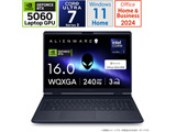 Q[~Om[gp\R Alienware 16X Aurora(RTX 5060) C^[Xe[ CfBS NAA76-FNHBC [16.0^ /Windows11 Home /intel Core Ultra 7 /F32GB /SSDF1TB /Office Home and Business /2025Năf]