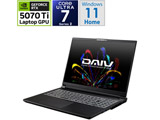 DAIV/16/Core Ultra 7 255HX/RTX 5070 Ti/64/2/w11   N6I7G7TBC42U2H m16.0^ /Windows11 Home /intel Core Ultra 7 /F64GB /SSDF2TB /{ŃL[{[hn