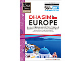 DHA SIM for EUROPE [bp 33V 3015GB vyCh f[^ SIM J[h 5G/4G/LTE   DHA-SIM-259 mSMSΉn