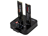 AOK-M2SDCL-10G SSDX^h USB-C{USB-Aڑ SDJ[hXbg (Mac/Windows11Ή) ubN mM.2Ή /SATA{NVMe /2n