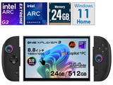 ONEX3-G3EX-2451 �|�[�^�u���Q�[�~���OPC OneXPlayer 3 [8.8�^]  �mWindows11 Home /�������F24GB /SSD�F512GB /2026�N9�����f���n