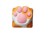 �k�L�[�L���b�v�lABS Kitty Paw Keycap for Cherry MX Switches