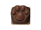 �k�L�[�L���b�v�lABS Kitty Paw Keycap for Cherry MX Switches
