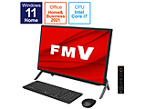 FMVF77F3B デスクトップパソコン ESPRIMO FH77/F3(テレビ機能) ブラック ［23.8型 /intel Core i7 /メモリ：8GB /HDD：1TB /SSD：256GB /2021年10月モデル］