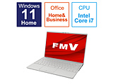 ノートパソコン FMV LIFEBOOK UH90/H1 フロストグレー FMVU90H1H ［14.0型 /Windows11 Home /intel Core i7 /メモリ：16GB /SSD：512GB /Office HomeandBusiness /日本語版キーボード /2023年1月モデル］