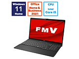 FMV LIFEBOOK AH54/H FMV　LIFEBOOK ブライトブラック FMVA54HB2 ［15.6型 /Windows11 Home /intel Core i5 /メモリ：8GB /SSD：512GB /Office HomeandBusiness /日本語版キーボード］