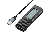 SSD�P�[�X USB-A�ڑ� SMART�\���@�\(Mac/Windows11�Ή�) �u���b�N SD-CM2DP-B �mM.2�Ή� /NVMe /1��n