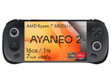 AYA2-BK-1R ゲーミングモバイルパソコン AYANEO 2 スターリーブラック ［7.0型 /Windows11 Home /AMD Ryzen 7 /メモリ：16GB /SSD：1TB /WPS Office /2023年4月モデル］