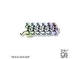 GRATEFUL DEAD ホログラムステッカー  DANCING SKELETONS GFD-020 【852】