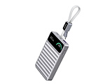 UGREEN Nexode Wavy 10000mAh ���o�C���o�b�e���[ 45W �V���o�[  �V���o�[ 95035B �m2�|�[�g�n