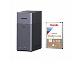 UGREEN NASync DH2300 + ����HDD N300 4TB×1 �o���h���Z�b�g   26213