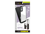 iPhone 16�i6.1�C���`�j�mVertical Flip�n �c�J���w�ʃN���A�t���b�v�P�[�X  �u���b�N TR-IP24M2-VF-BK