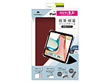 iPad mini�iA17 Pro / ��6����j�p  FLIP SHELL �w�ʃN���A �t���b�v�V�F���P�[�X  ���C�����b�h TR-IPD248-FS-SMWR