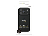 iPhone 17 Pro�P�[�X �mNUNO�n MagSafe�Ή� �w�ʃV���R�����U�[�P�[�X  �u���b�N TR-IP25M3-NNSL-SIBK �m�w�ʃP�[�X /Magsafe�Ή��n